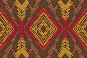 Ghagra Muster nahtlos Bandana drucken Seide Motiv Stickerei, Ikat Stickerei Design zum drucken Jacquard slawisch Muster Folklore Muster kente Arabeske vektor