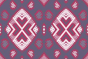 Motiv Folklore Muster nahtlos einheimisch amerikanisch, Motiv Stickerei, Ikat Stickerei Design zum drucken Krawatte Färberei Kissenbezug Sambal puri kurti Mogul die Architektur vektor