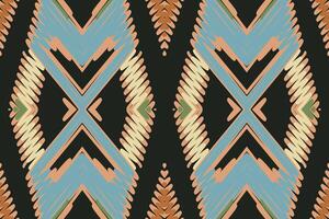 nordic mönster sömlös scandinavian mönster motiv broderi, ikat broderi design för skriva ut 60s paisley slips färga damascus prydnad mattor hipster kurta pyjamas vektor