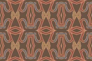 navajo Muster nahtlos einheimisch amerikanisch, Motiv Stickerei, Ikat Stickerei Design zum drucken Jacquard slawisch Muster Folklore Muster kente Arabeske vektor