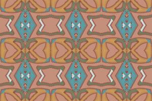 Patchwork Muster nahtlos australisch Ureinwohner Muster Motiv Stickerei, Ikat Stickerei Design zum drucken Muster Jahrgang Blume Volk navajo Patchwork Muster vektor