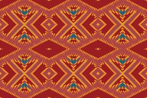 Patchwork Muster nahtlos skandinavisch Muster Motiv Stickerei, Ikat Stickerei Design zum drucken Jacquard slawisch Muster Folklore Muster kente Arabeske vektor