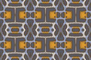 Krawatte Farbstoff Muster nahtlos einheimisch amerikanisch, Motiv Stickerei, Ikat Stickerei Design zum drucken indonesisch Batik Motiv Stickerei einheimisch amerikanisch Kurta Mogul Design vektor