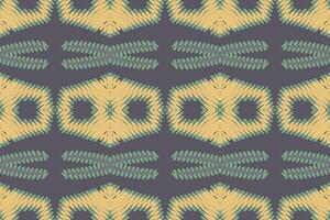 Krawatte Farbstoff Muster nahtlos Bandana drucken Seide Motiv Stickerei, Ikat Stickerei Design zum drucken Jacquard slawisch Muster Folklore Muster kente Arabeske vektor