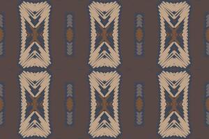 Krawatte Farbstoff Muster nahtlos australisch Ureinwohner Muster Motiv Stickerei, Ikat Stickerei Design zum drucken skandinavisch Muster Saree ethnisch Geburt Zigeuner Muster vektor