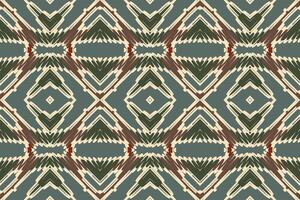 barock mönster sömlös australier ursprunglig mönster motiv broderi, ikat broderi design för skriva ut 60s paisley slips färga damascus prydnad mattor hipster kurta pyjamas vektor
