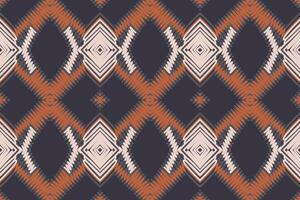 Barock Muster nahtlos Bandana drucken Seide Motiv Stickerei, Ikat Stickerei Design zum drucken Rand Stickerei uralt Ägypten vektor