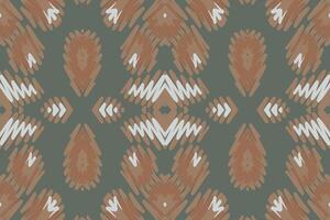 dupatta Muster nahtlos australisch Ureinwohner Muster Motiv Stickerei, Ikat Stickerei Design zum drucken ägyptisch Muster tibetanisch Mandala Kopftuch vektor