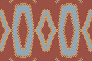 Buchara Muster nahtlos Mogul die Architektur Motiv Stickerei, Ikat Stickerei Design zum drucken Krawatte Färberei Kissenbezug Sambal puri kurti Mogul die Architektur vektor