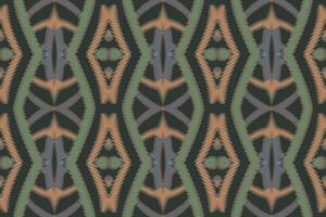 Mode Muster nahtlos skandinavisch Muster Motiv Stickerei, Ikat Stickerei Design zum drucken Rand Stickerei uralt Ägypten vektor