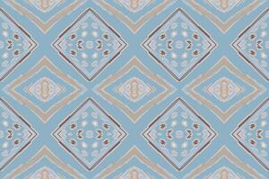 Gewebe dupatta nahtlos Mogul die Architektur Motiv Stickerei, Ikat Stickerei Design zum drucken Spitze Muster Türkisch Keramik uralt Ägypten Kunst Jacquard Muster vektor