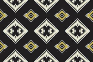 peruanisch Muster nahtlos skandinavisch Muster Motiv Stickerei, Ikat Stickerei Design zum drucken australisch Vorhang Muster geometrisch Kissen Modell- kurti Mogul Blumen vektor