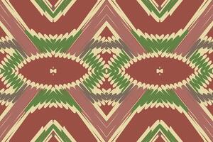 pakistanisch Kleider Muster nahtlos Mogul die Architektur Motiv Stickerei, Ikat Stickerei Design zum drucken Tapisserie Blumen- Kimono wiederholen Muster Schnürung Spanisch Motiv vektor