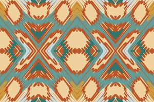 pakistanisch Kleider Muster nahtlos skandinavisch Muster Motiv Stickerei, Ikat Stickerei Design zum drucken Jacquard slawisch Muster Folklore Muster kente Arabeske vektor