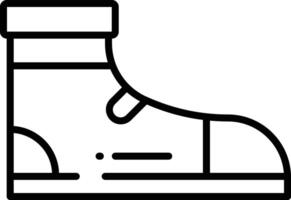 Schuhe Gliederung Illustration vektor