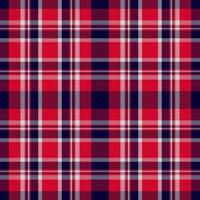 Plaid Muster nahtlos. prüfen Stoff Textur. Streifen Platz Hintergrund. Textil- Design. vektor