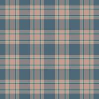 Tartan Hintergrund Textur von Plaid prüfen mit ein nahtlos Muster Stoff Textil. vektor