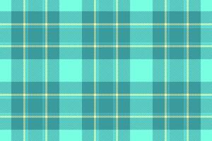 Muster nahtlos Hintergrund von Textur prüfen mit ein Plaid Textil- Tartan Stoff. vektor