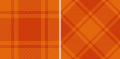 Stoff prüfen nahtlos von Muster Tartan Textil- mit ein Hintergrund Plaid Textur. vektor