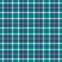 tartan textil- av pläd tyg kolla upp med en sömlös bakgrund mönster textur. vektor