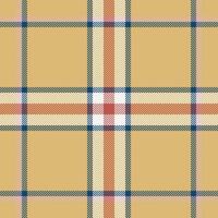 kariertes Karomuster. nahtlose Stoffstruktur. Tartan-Textildruck. vektor