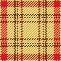 nahtlos Muster von schottisch Tartan Plaid. wiederholbar Hintergrund mit prüfen Stoff Textur. Hintergrund gestreift Textil- drucken. vektor