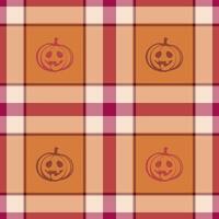 halloween sömlös bakgrund med pumpa för textil- tyg design, omslag papper, hemsida tapeter, textilier, tapet och kläder. vektor