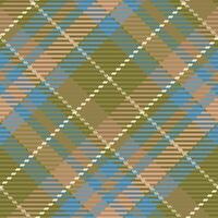 nahtlos Muster von schottisch Tartan Plaid. wiederholbar Hintergrund mit prüfen Stoff Textur. Hintergrund gestreift Textil- drucken. vektor