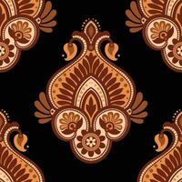 nahtlos Muster Hintergrund geometrisch ethnisch orientalisch Ikat nahtlos Muster traditionell Design zum Hintergrund, Teppich, Hintergrund, Kleidung, Verpackung, Batik, Stoff, Illustration Stickerei. vektor