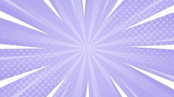 hell lila abstrakt Hintergrund. lila Comic Sunburst bewirken Hintergrund mit Halbton. geeignet zum Vorlagen, Verkauf Banner, Veranstaltungen, Anzeigen, Netz, und Seiten vektor