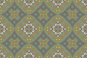 Motiv Folklore Muster nahtlos skandinavisch Muster Motiv Stickerei, Ikat Stickerei Design zum drucken Jacquard slawisch Muster Folklore Muster kente Arabeske vektor