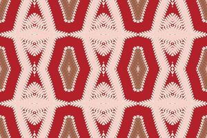 Buchara Muster nahtlos skandinavisch Muster Motiv Stickerei, Ikat Stickerei Design zum drucken vyshyvanka Tischset Decke Sarong Sarong Strand kurtis indisch Motive vektor