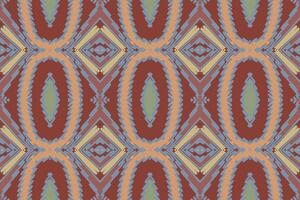 Mode Muster nahtlos einheimisch amerikanisch, Motiv Stickerei, Ikat Stickerei Design zum drucken skandinavisch Muster Saree ethnisch Geburt Zigeuner Muster vektor