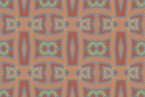 Mode Muster nahtlos skandinavisch Muster Motiv Stickerei, Ikat Stickerei Design zum drucken Muster Jahrgang Blume Volk navajo Patchwork Muster vektor