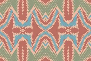 Kelim Muster nahtlos australisch Ureinwohner Muster Motiv Stickerei, Ikat Stickerei Design zum drucken skandinavisch Muster Saree ethnisch Geburt Zigeuner Muster vektor