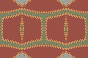 Kelim Muster nahtlos Bandana drucken Seide Motiv Stickerei, Ikat Stickerei Design zum drucken Rand Stickerei uralt Ägypten vektor