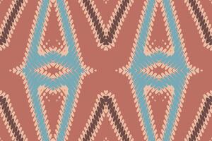 Kelim Muster nahtlos australisch Ureinwohner Muster Motiv Stickerei, Ikat Stickerei Design zum drucken Muster Jahrgang Blume Volk navajo Patchwork Muster vektor