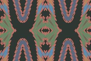 Kelim Muster nahtlos skandinavisch Muster Motiv Stickerei, Ikat Stickerei Design zum drucken Muster Jahrgang Blume Volk navajo Patchwork Muster vektor