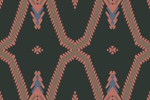 Kelim Muster nahtlos skandinavisch Muster Motiv Stickerei, Ikat Stickerei Design zum drucken Jacquard slawisch Muster Folklore Muster kente Arabeske vektor