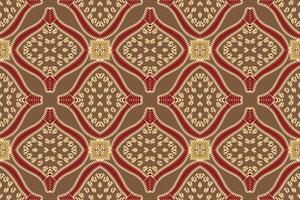 Salwar Muster nahtlos Bandana drucken Seide Motiv Stickerei, Ikat Stickerei Design zum drucken indonesisch Batik Motiv Stickerei einheimisch amerikanisch Kurta Mogul Design vektor