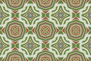 Salwar Muster nahtlos skandinavisch Muster Motiv Stickerei, Ikat Stickerei Design zum drucken Muster Jahrgang Blume Volk navajo Patchwork Muster vektor