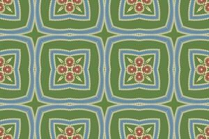 Seide Stoff Patola Sari Muster nahtlos Mogul die Architektur Motiv Stickerei, Ikat Stickerei Design zum drucken Krawatte Färberei Kissenbezug Sambal puri kurti Mogul die Architektur vektor