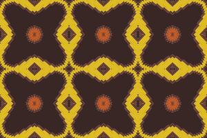 pakistanisch Kleider Muster nahtlos einheimisch amerikanisch, Motiv Stickerei, Ikat Stickerei Design zum drucken ägyptisch Muster tibetanisch Mandala Kopftuch vektor