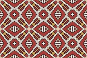 Motiv Folklore Muster nahtlos einheimisch amerikanisch, Motiv Stickerei, Ikat Stickerei Design zum drucken Rand Stickerei uralt Ägypten vektor