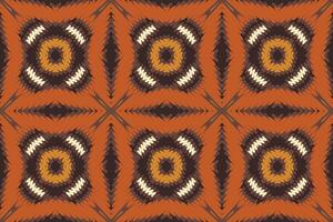 pakistanisch Kleider Muster nahtlos einheimisch amerikanisch, Motiv Stickerei, Ikat Stickerei Design zum drucken Rand Stickerei uralt Ägypten vektor