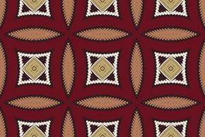 pakistanisch Kleider Muster nahtlos Bandana drucken Seide Motiv Stickerei, Ikat Stickerei Design zum drucken skandinavisch Muster Saree ethnisch Geburt Zigeuner Muster vektor