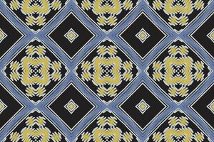 pakistanisch Kleider Muster nahtlos australisch Ureinwohner Muster Motiv Stickerei, Ikat Stickerei Design zum drucken Rand Stickerei uralt Ägypten vektor