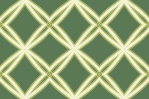 pakistanisch Kleider Muster nahtlos skandinavisch Muster Motiv Stickerei, Ikat Stickerei Design zum drucken Jacquard slawisch Muster Folklore Muster kente Arabeske vektor