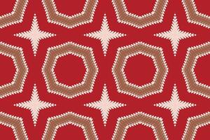 nordisch Muster nahtlos Bandana drucken Seide Motiv Stickerei, Ikat Stickerei Design zum drucken 60er Jahre Paisley Krawatte Farbstoff Damaskus Ornament Teppiche Hipster Kurta Schlafanzug vektor