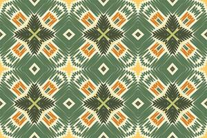 nordisch Muster nahtlos skandinavisch Muster Motiv Stickerei, Ikat Stickerei Design zum drucken Kurta Muster Mogul Motive Tapisserie Muster Blumen- wiederholen vektor